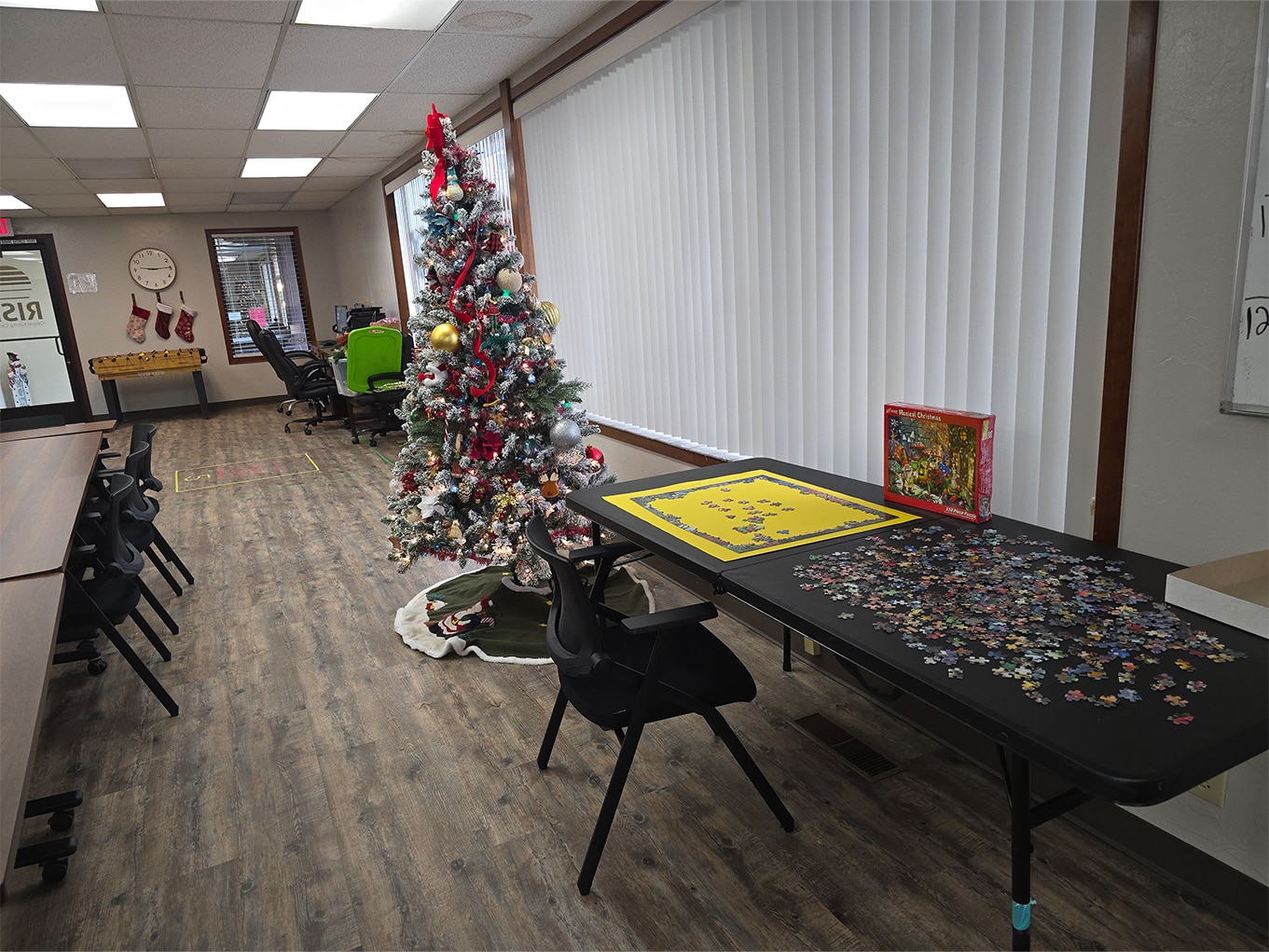 La Grande opportunity center game room